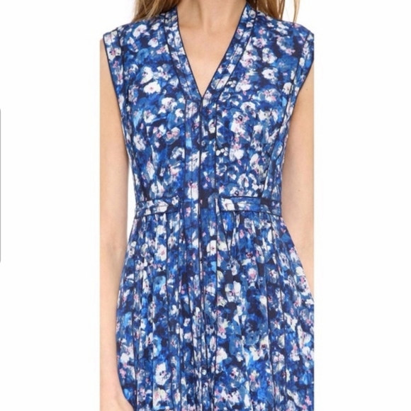 Rebecca Taylor Dream Floral Silk Dress - Picture 6 of 10